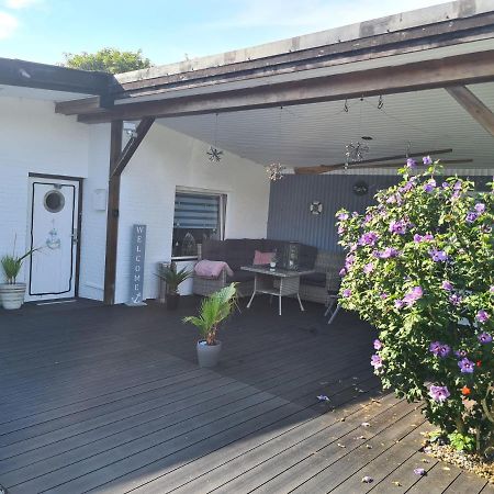 Grosse Wohnung Mit Terrasse Und Grill Grosssolt Dış mekan fotoğraf